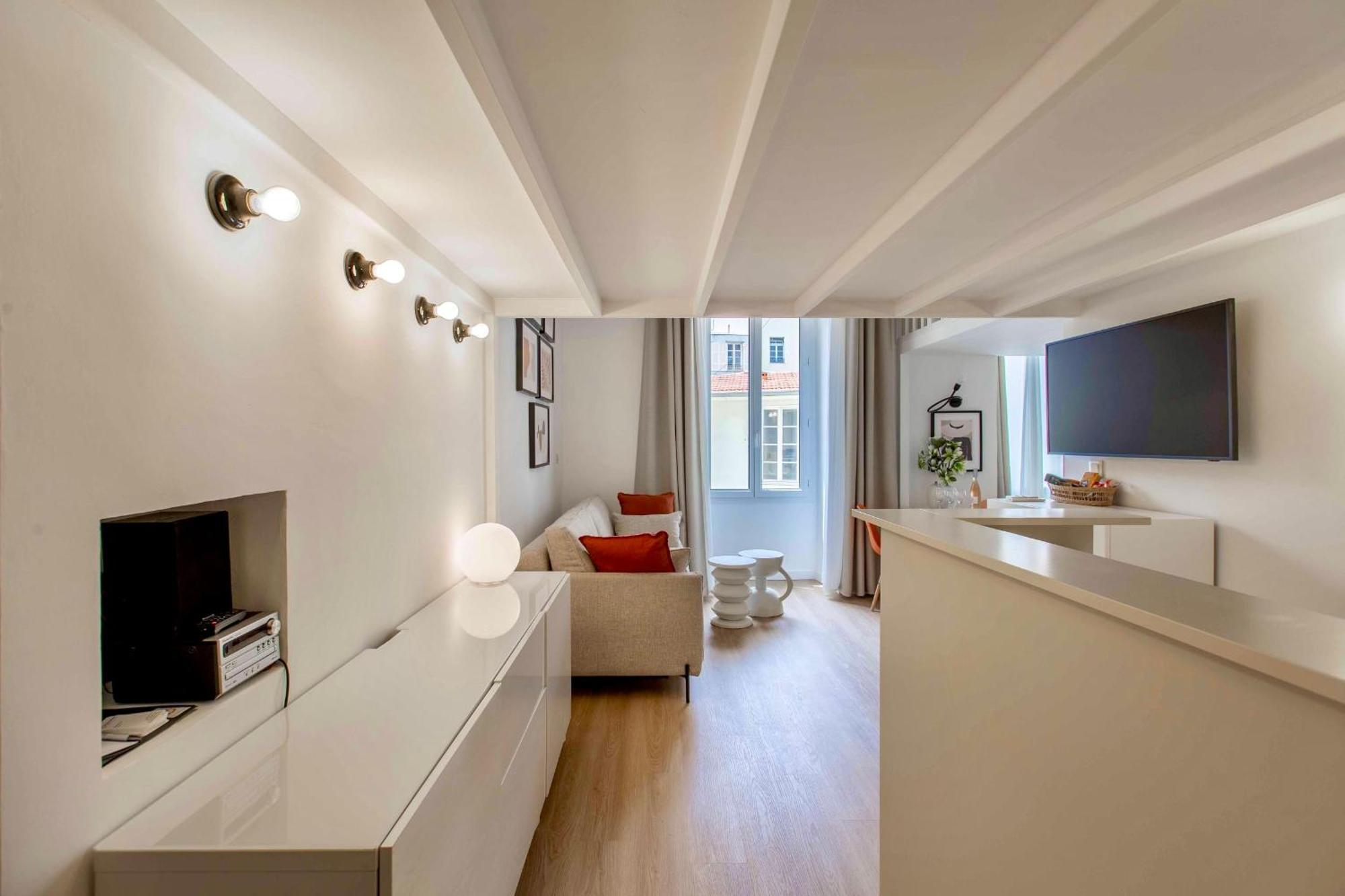 Suede Promenade Duplex Apartment At 1 Min From The Sea 2 Bathrooms Ніцца Екстер'єр фото